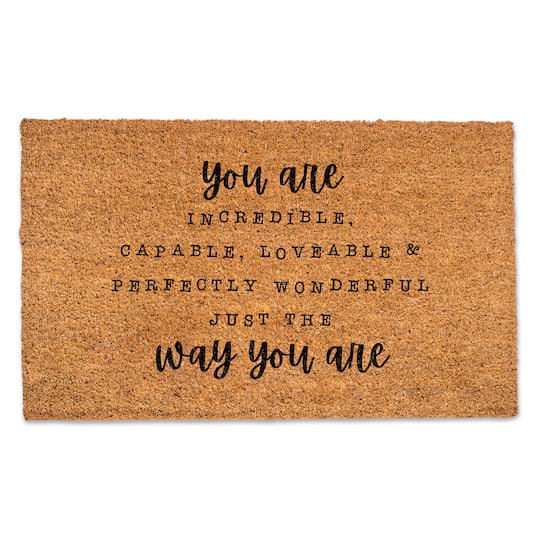 Just the Way You Are Doormat